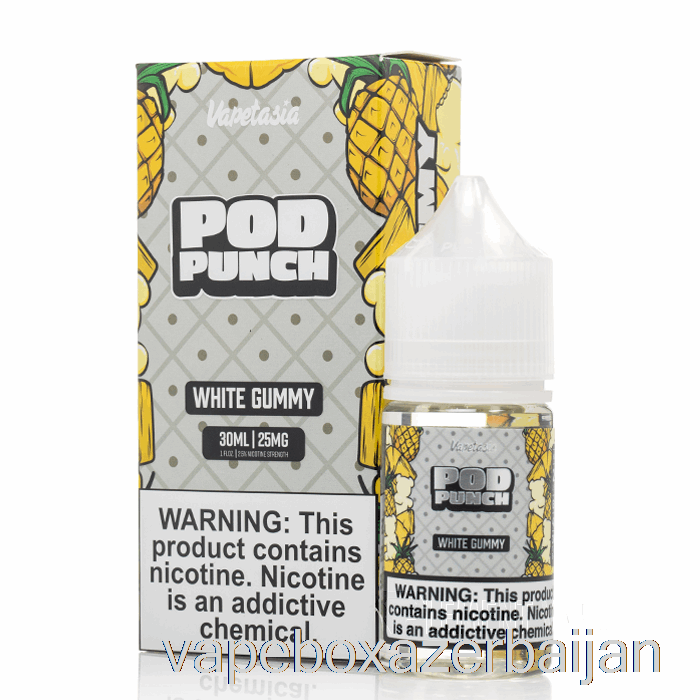 Vape Smoke White Gummy - Vapetasia POD PUNCH Salts - 30mL 50mg